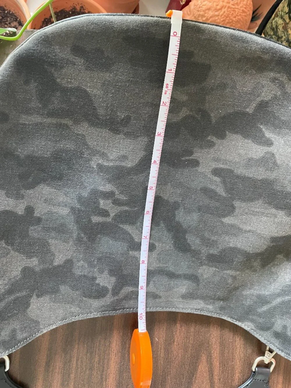 Koala Kanvas Gray Camo Canvas Crossbody Bag with Guitar Strap